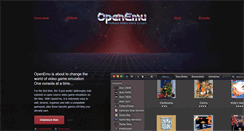 Desktop Screenshot of openemu.org